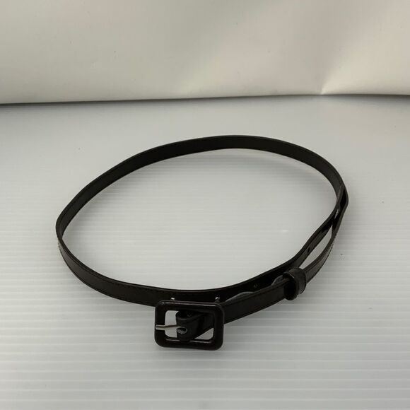 Girls Small Belt Size 0P Dark Gray (H12) - Picture 1 of 3